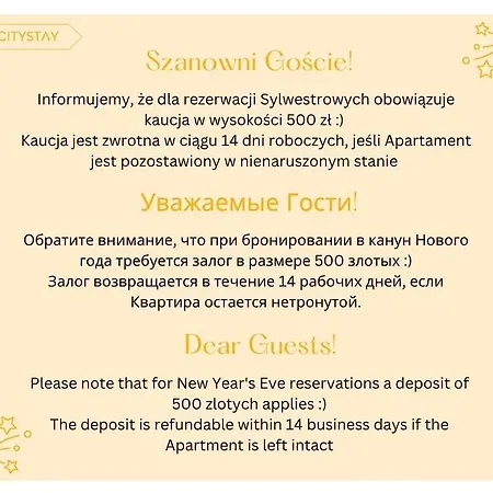 Appartamento Citystay Przytulny Kolobrzeska *